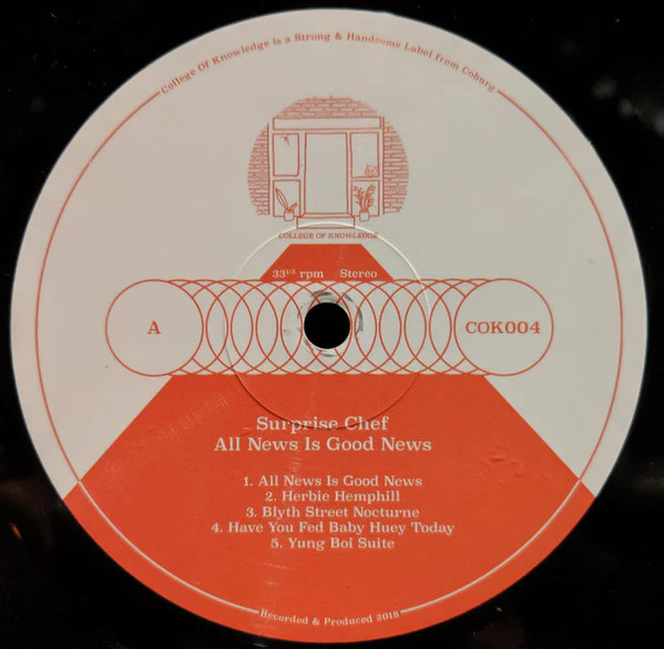 Surprise Chef – All News Is Good News (VG+/VG+) – LP, AU 2019 - Image 3