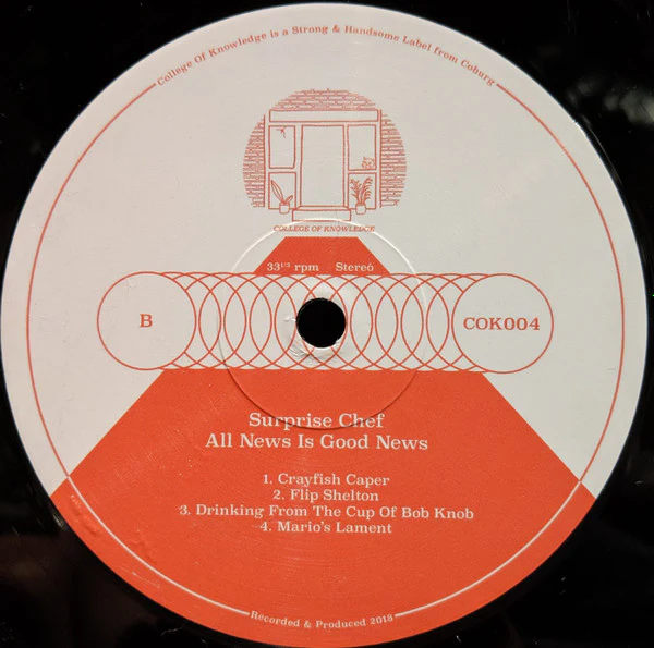 Surprise Chef – All News Is Good News (VG+/VG+) – LP, AU 2019 - Image 4