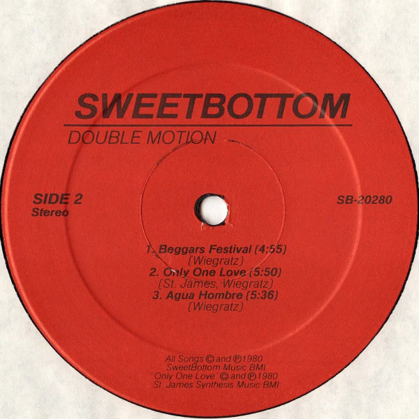 Sweetbottom – Double Motion (VG+/VG) – LP, US 1980 - Image 4