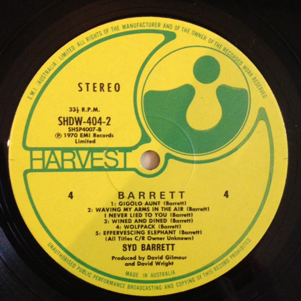 Syd Barrett – The Madcap Laughs / Barrett (VG+/VG) – 2xLP, AU 1974 - Image 6