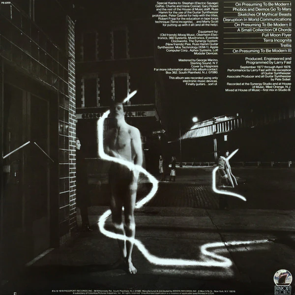 Synergy – Cords (VG+/VG+) – LP, US 1978 - Image 2