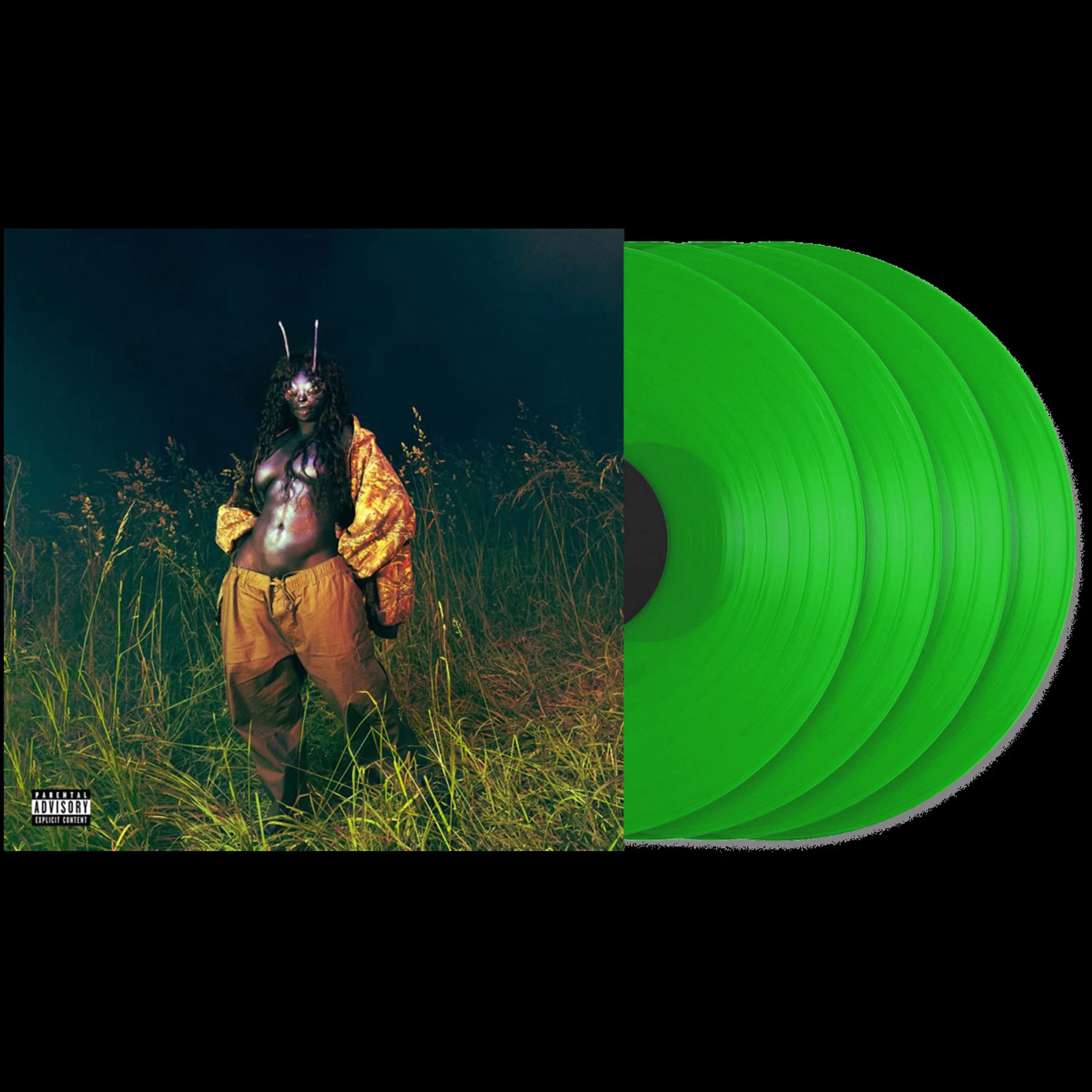 SZA – SOS Deluxe: Lana (4xLP, Neon Green Vinyl) - Image 2