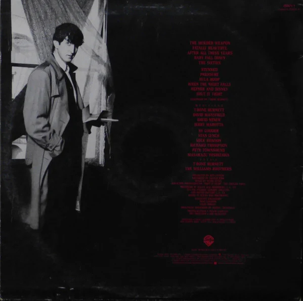 T-Bone Burnett – Proof Through The Night (VG+/VG+) – LP, AU 1983 - Image 2