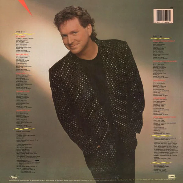 T. Graham Brown – Brilliant Conversationalist (VG+/VG+) – LP, US 1987 - Image 2