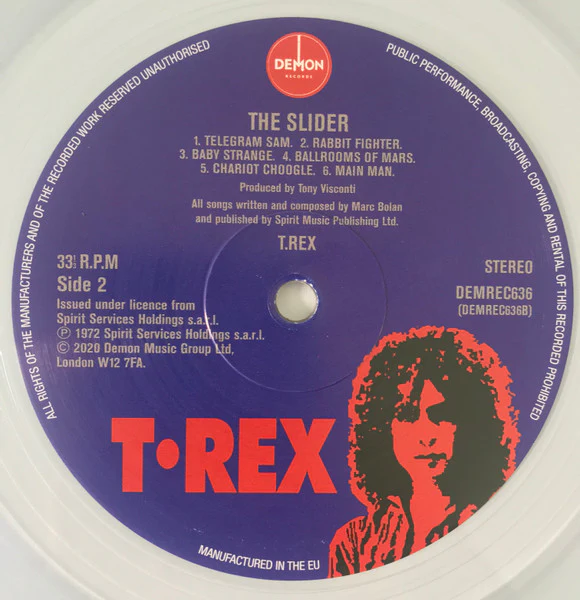 T. Rex – The Slider (E/E) – LP, UK 2020 - Image 4