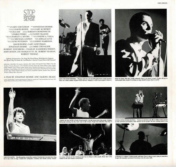 Talking Heads – Stop Making Sense (VG/VG+) – LP, AU 1984 - Image 6