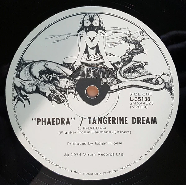 Tangerine Dream – Phaedra (E/VG+) – LP, AU 1974 - Image 4