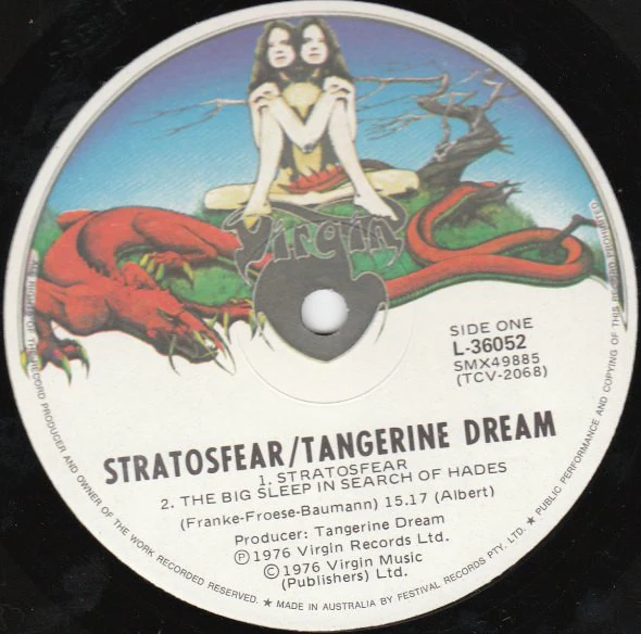 Tangerine Dream – Stratosfear (E/E) – LP, AU 1976 - Image 2