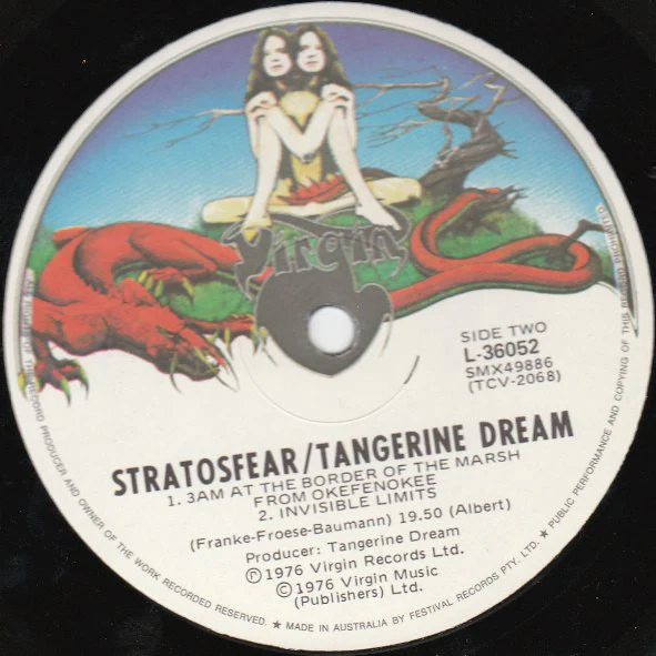 Tangerine Dream – Stratosfear (E/E) – LP, AU 1976 - Image 3