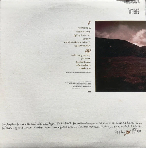 Tanita Tikaram – Ancient Heart (VG/VG+) – LP, AU 1988 - Image 2