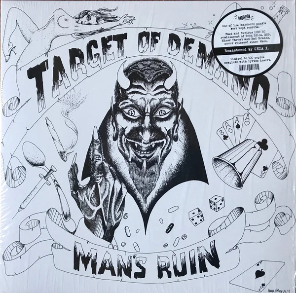 Target Of Demand – Man's Ruin (VG/VG+) – LP, IT 2018