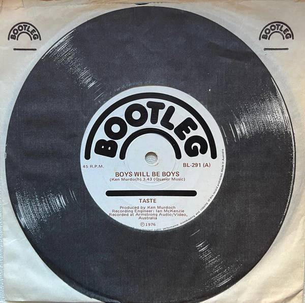 Taste – Boys Will Be Boys (E/Generic) – 7", AU 1976 - Image 3