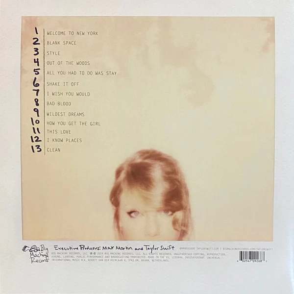 Taylor Swift – 1989 (VG/VG+) – 2xLP, EU 2014 - Image 4