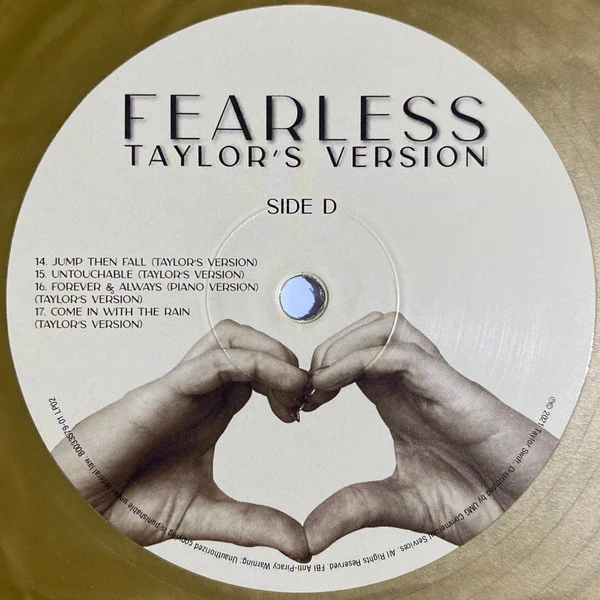 Taylor Swift – Fearless (Taylor's Version) (E/VG+) – 3xLP, Worldwide 2021 - Image 10