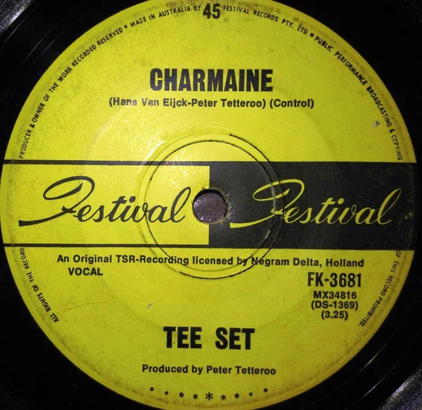 Tee-Set – If You Do Believe In Love (VG+/Generic) – 7", AU 1970 - Image 2