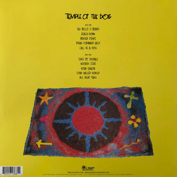 Temple Of The Dog – Temple Of The Dog (M/VG+) – LP, US 2016 - Image 2