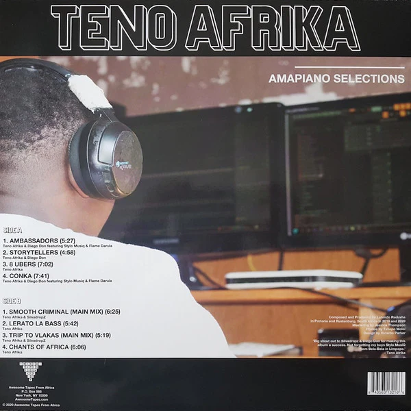 Teno Afrika – Amapiano Selections (VG/VG+) – LP, US 2021 - Image 3