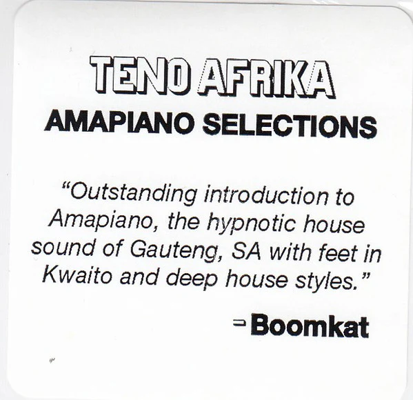 Teno Afrika – Amapiano Selections (VG/VG+) – LP, US 2021 - Image 7