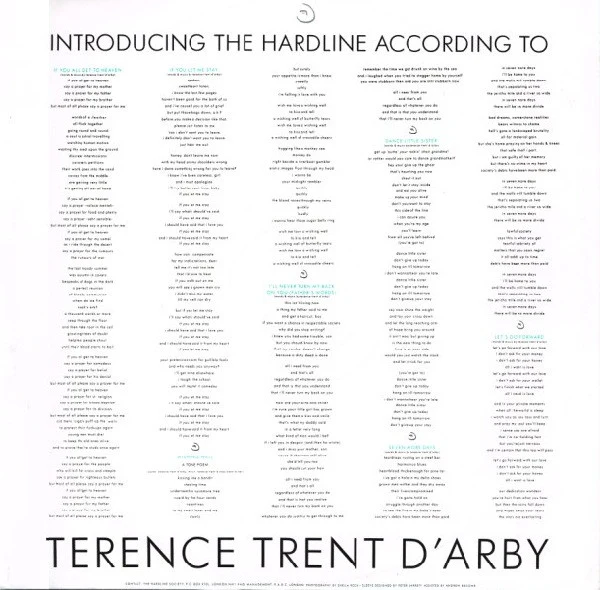 Terence Trent D'Arby – Introducing The Hardline According To Terence Trent D'Arby (VG/VG+) – LP, AU 1987 - Image 6