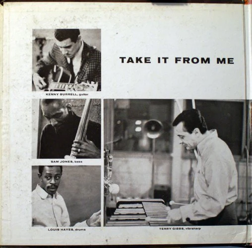 Terry Gibbs Quartet – Take It From Me (VG/VG+) – LP, US 1972 - Image 2