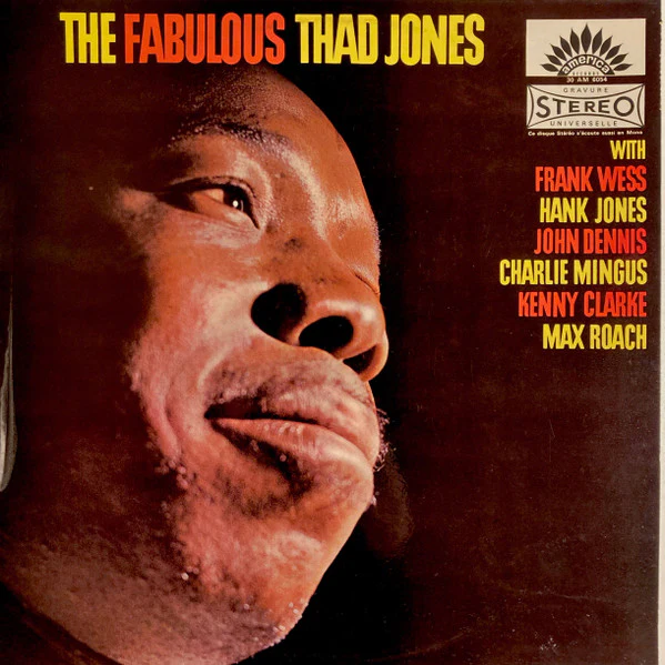 Thad Jones – The Fabulous Thad Jones (VG+/VG+) – LP, FR