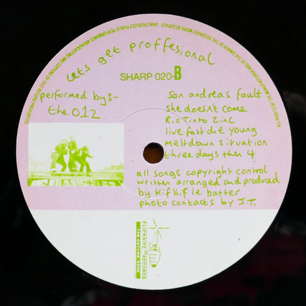 The 012 – Lets Get Proffesional (VG+/VG) – LP, UK 1984 - Image 4