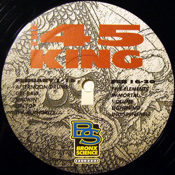 The 45 King – Beats Of The Month February (VG/VG) – LP, US 2000 - Image 3
