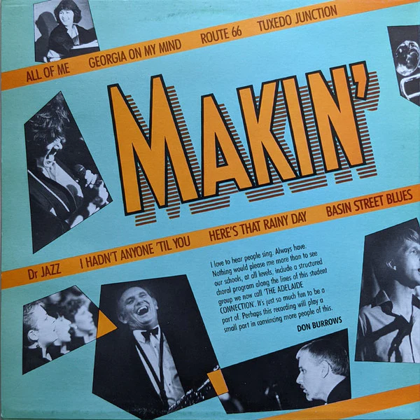 The Don Burrows Quintet, The Adelaide Connection – Makin' Whoopee! (E/VG+) – LP, AU 1985 - Image 2