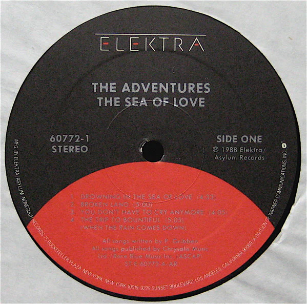 The Adventures – The Sea Of Love (VG+/VG+) – LP, US 1988 - Image 6