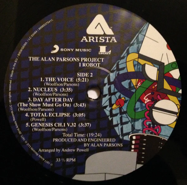 The Alan Parsons Project – I Robot (E/E) – LP, EU 2017 - Image 5