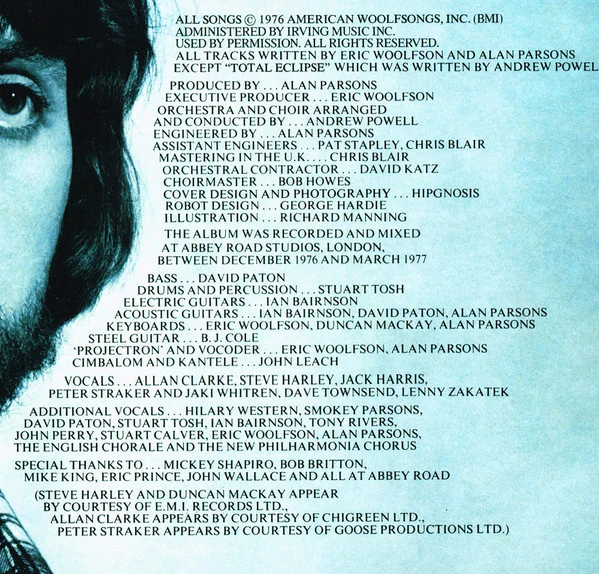 The Alan Parsons Project – I Robot (E/E) – LP, EU 2017 - Image 8