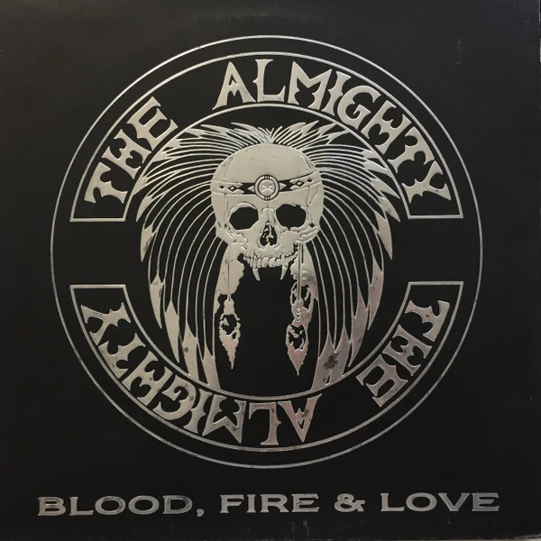 The Almighty – Blood, Fire & Love (VG/VG) – LP, UK 1989