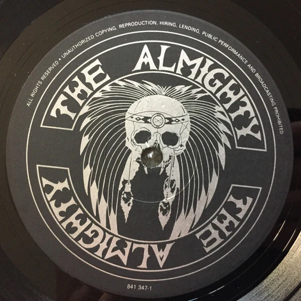 The Almighty – Blood, Fire & Love (VG/VG) – LP, UK 1989 - Image 3