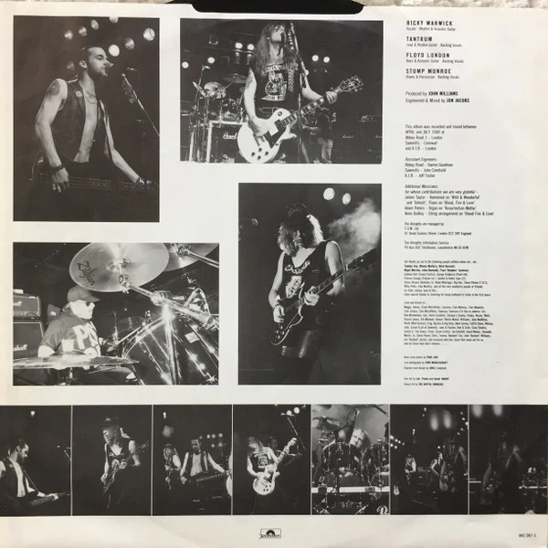 The Almighty – Blood, Fire & Love (VG/VG) – LP, UK 1989 - Image 6