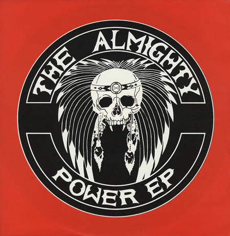 The Almighty – Power EP (VG+/VG+) – 12", UK 1990