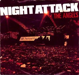 The Angels – Night Attack (VG+/Generic) – 7", AU 1982