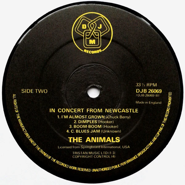 The Animals – In Concert From Newcastle (VG+/VG+) – LP, UK 1976 - Image 4