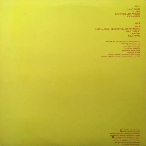 The B-52's – The B-52's (VG+/VG+) – LP, AU 1979 - Image 3