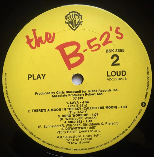 The B-52's – The B-52's (VG+/VG+) – LP, AU 1979 - Image 5