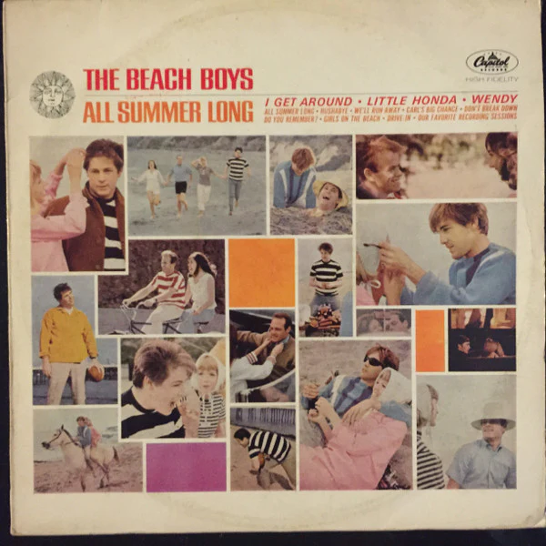 The Beach Boys – All Summer Long (VG/VG+) – LP, AU 1969