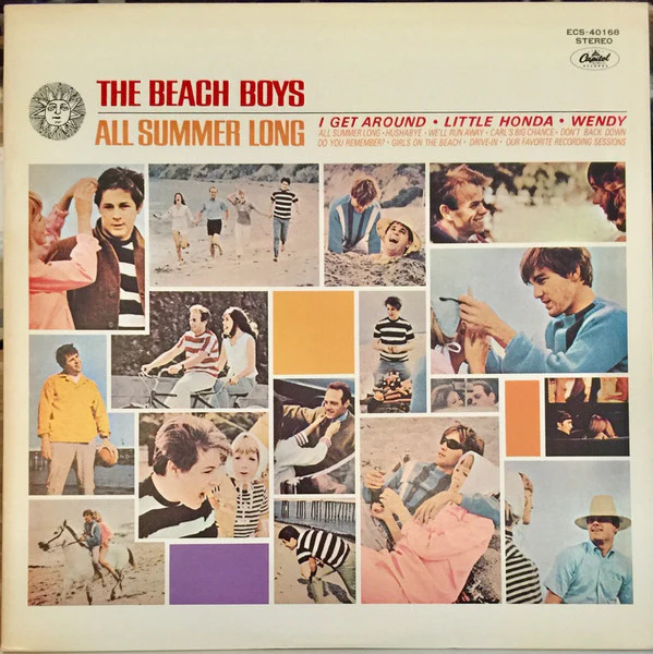 The Beach Boys – All Summer Long (VG+/VG+) – LP, JP 1982, With OBI - Image 2