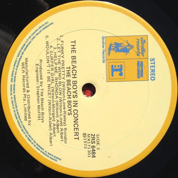 The Beach Boys – In Concert (VG/VG) – 2xLP, AU 1973 - Image 7