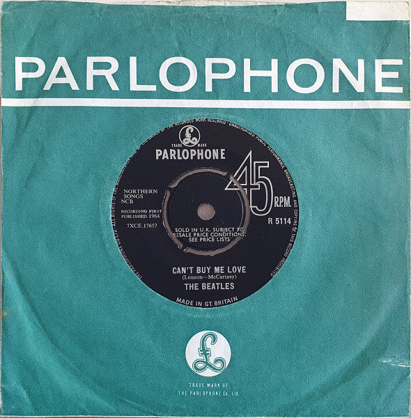 The Beatles – Can't Buy Me Love (VG/Generic) – 7", UK 1964 - Image 3