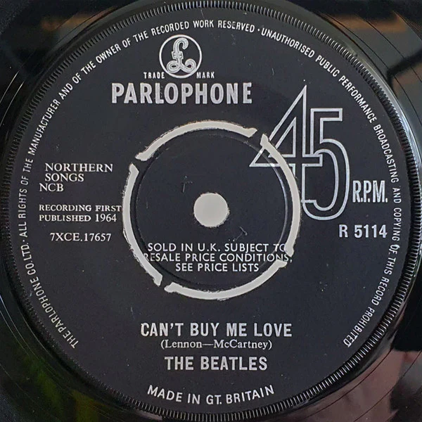 The Beatles – Can't Buy Me Love (VG/Generic) – 7", UK 1964 - Image 5