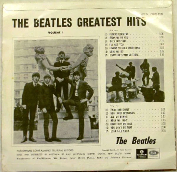 The Beatles – Greatest Hits Volume 1 (VG/VG) – LP, AU 1966 - Image 2