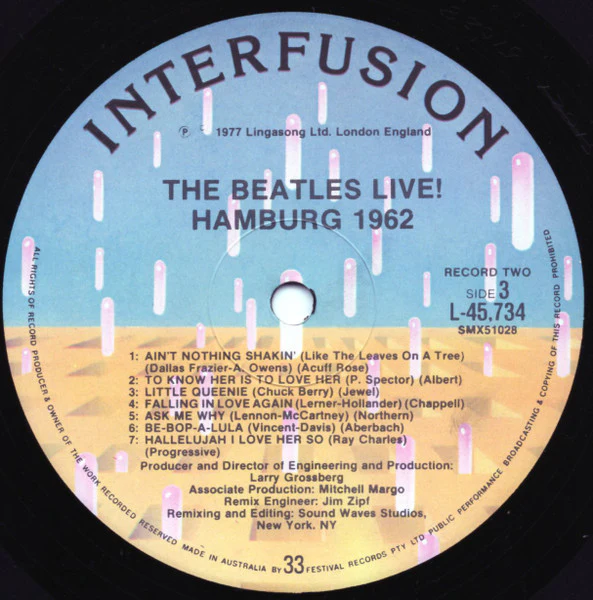 The Beatles – Live! At The Star-Club In Hamburg, Germany; 1962. (VG+/VG) – 2xLP, AU 1977 - Image 6