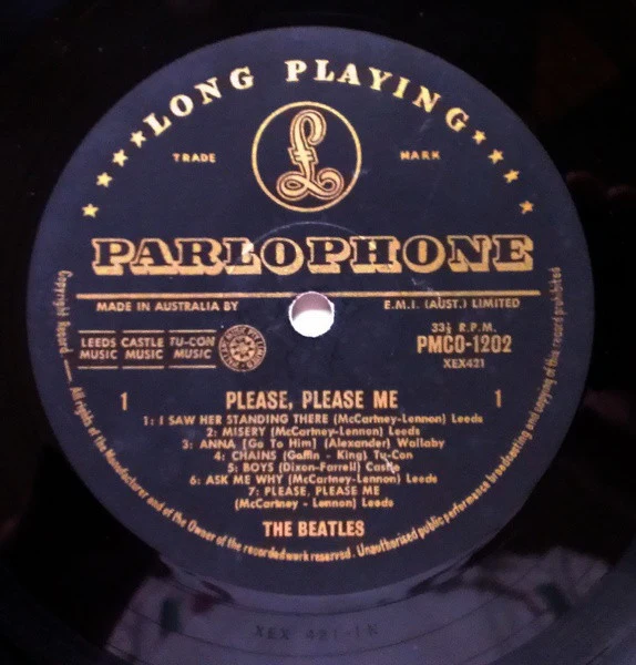 The Beatles – Please Please Me (G+/F) – LP, AU 1963 - Image 3