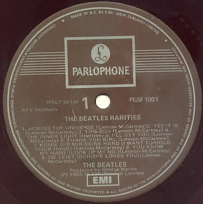 The Beatles – Rarities (NM/VG+) – LP, NZ 1980 - Image 4