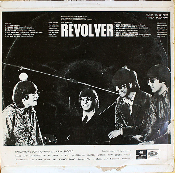 The Beatles – Revolver (VG/VG) – LP, AU 1966 - Image 2
