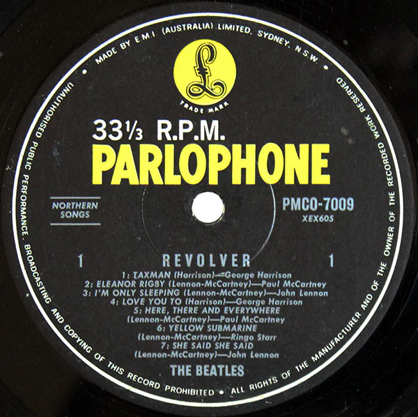 The Beatles – Revolver (VG/VG) – LP, AU 1966 - Image 3